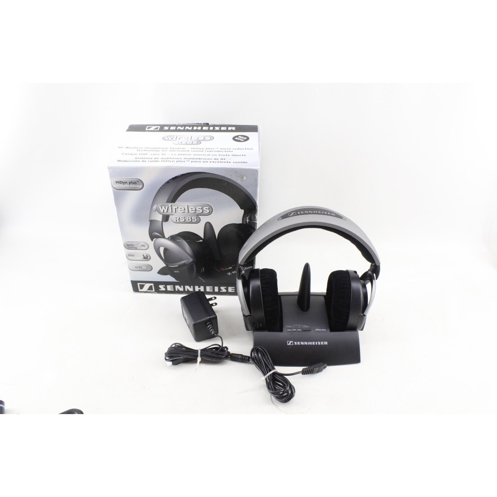 Sennheiser RS 85 Wireless Headphone System with HiDyn Plus Noise‎ reduction
